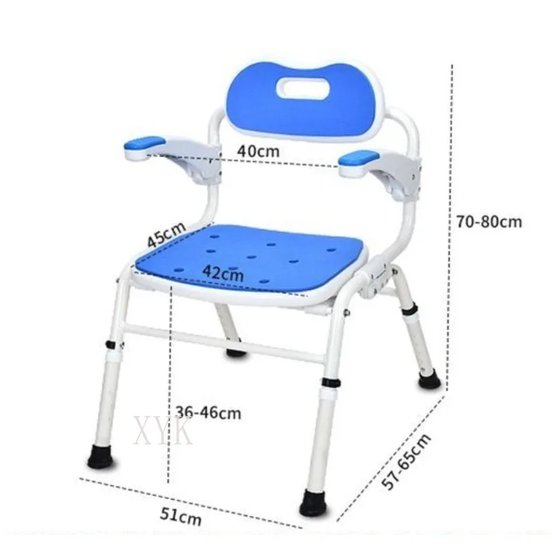 Elderly Bathing Chair Pregnant Women Shower Chair Bathroom Anti Slip Shower Stool for Elderly Bath Seat