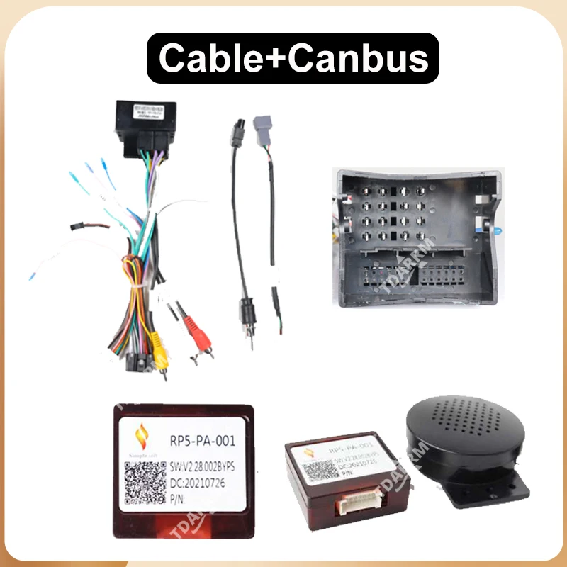 Car Wiring Harness Adapter Canbus Box Decoder For Peugeot 206 207 307 308 406 407 408 508 607 2008 3008 4008 5008 Citroen Elysee