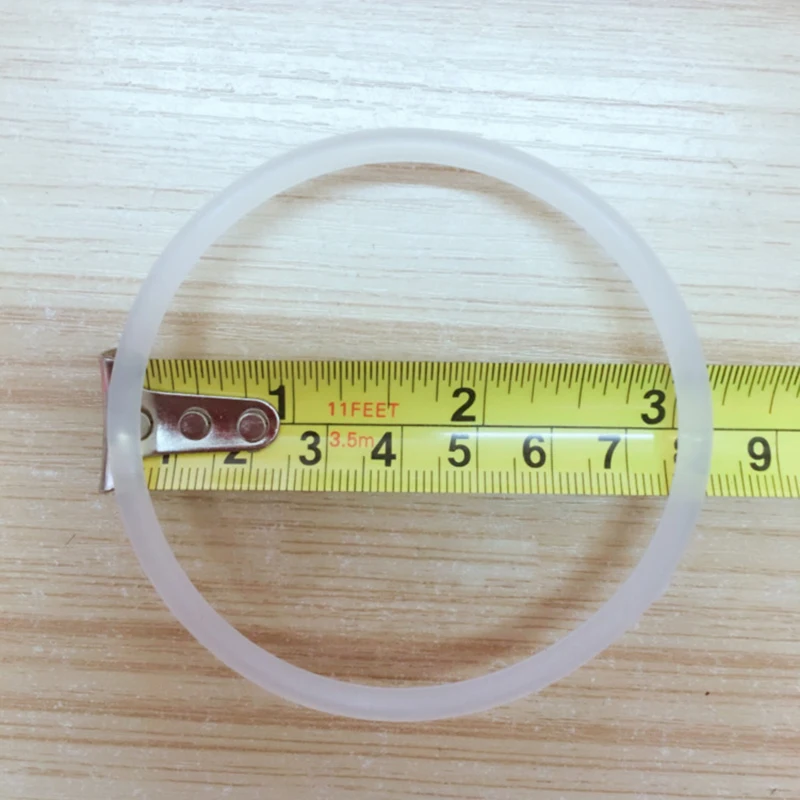 10pcs Original Replacement Motor Belt For Mini Bench Drill Spare Parts Small white round transparent rubber drive belt