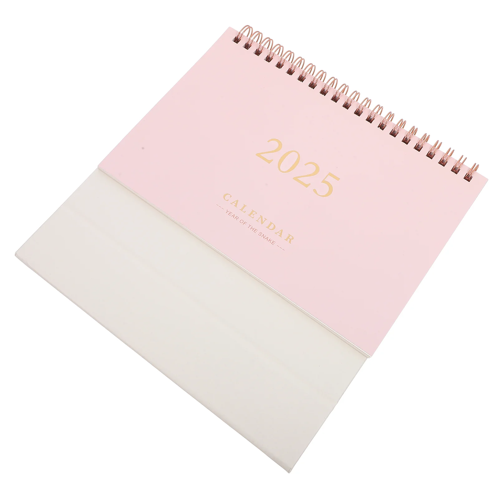 

Fridge Calendar 2025 Desk Office Simple Oversized Tabletop Month Stand up Calendars Pink Decorative