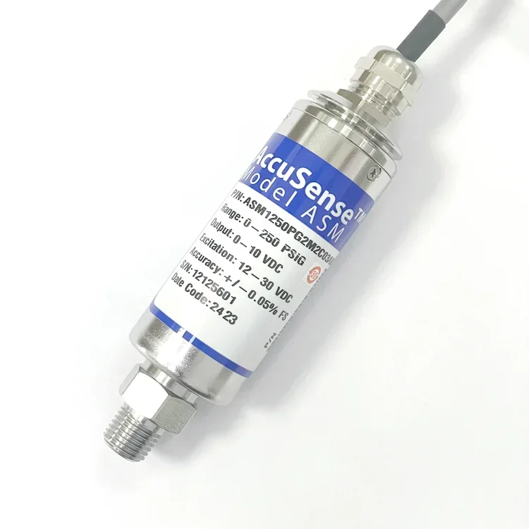 Setra ASM High Accuracy Vacuum Pressure Transducer Compound Absolute Pressure Sensor Gauge Transmitter