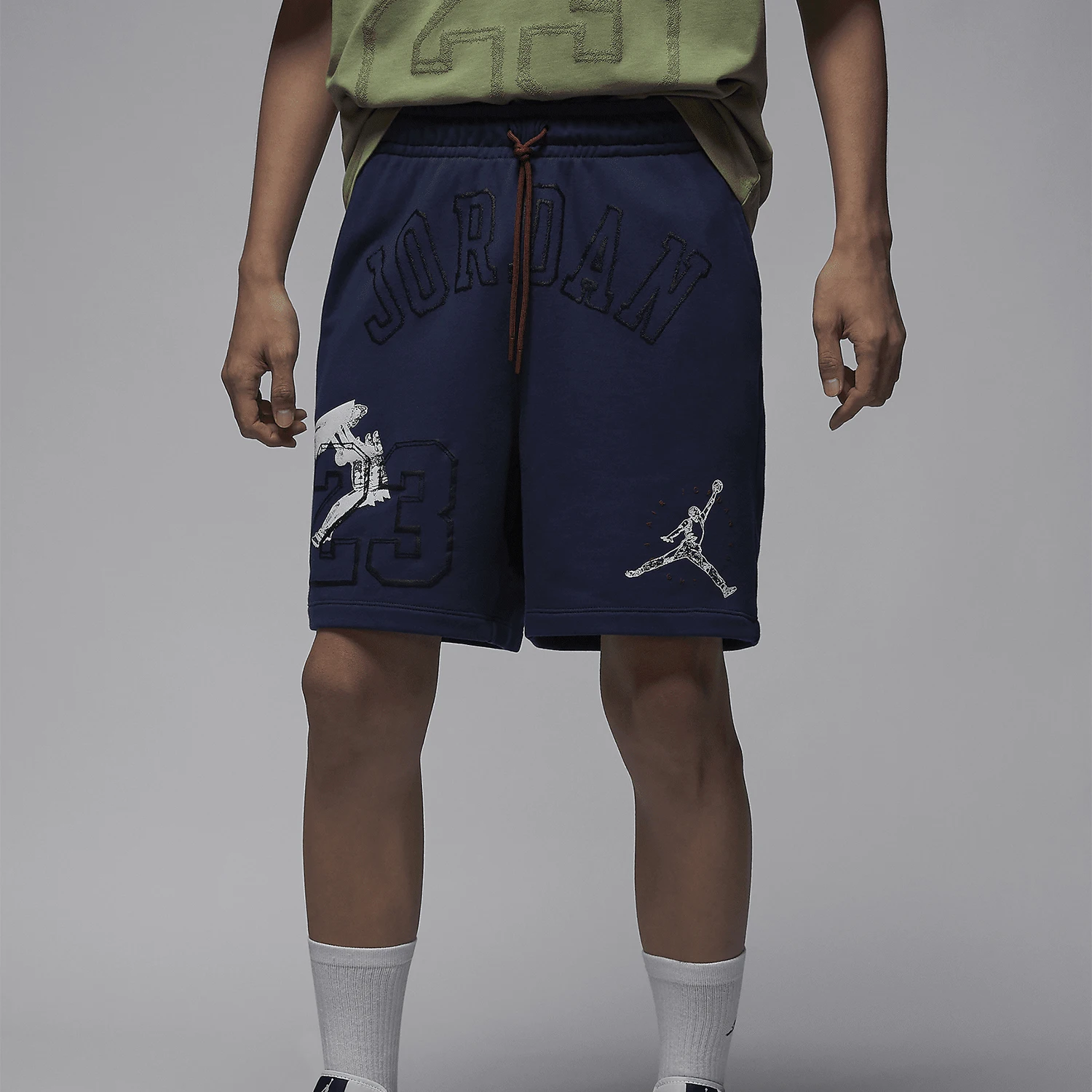 

Официальные мужские шорты Nike Jordan Essentials, гладкие и дышащие HJ6543-410