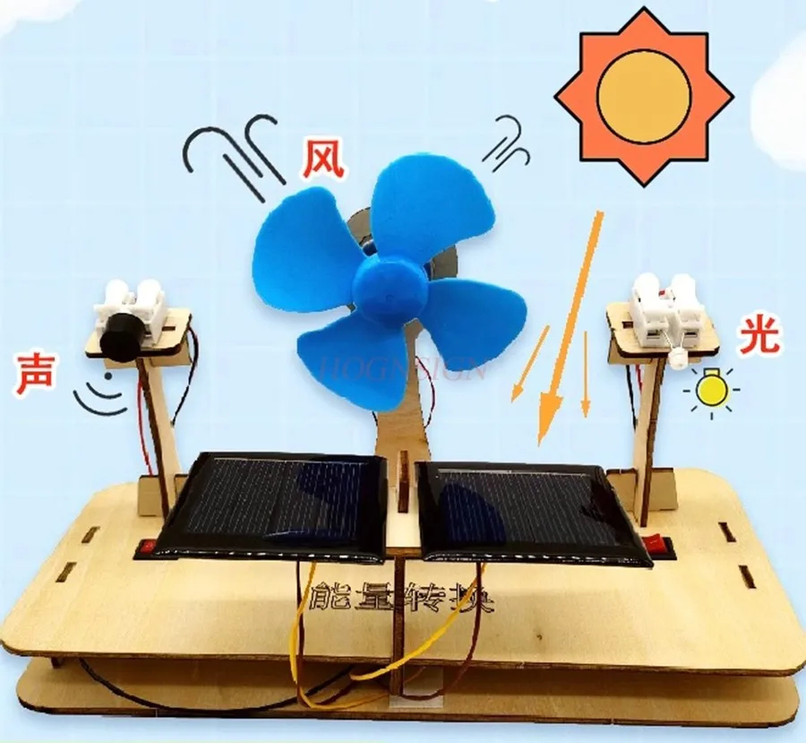 1 set Solar Energy Physics Experiment Technology Creative Material Package for Primary and Secondary School Students