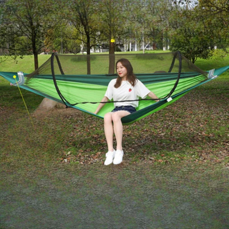 

Travel Camping Hammocks Canopies Hanging Mosquito Tents Net Sunshade Hammocks Portable Tarp Rede De Descanso Outdoor Furniture