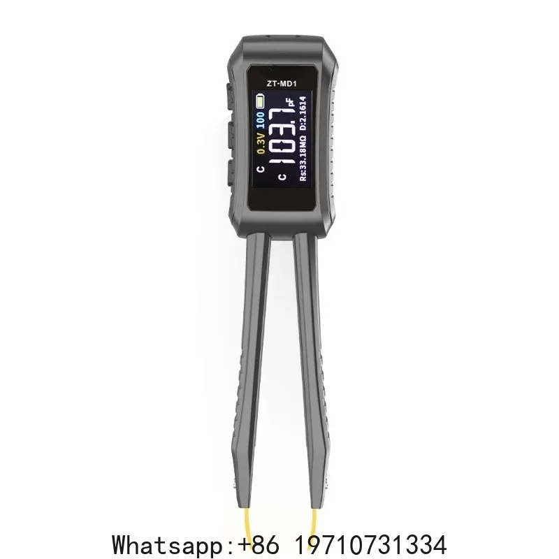 ZT-MD1 Intelligent Digital LCR Tweezers Bridge Surface Mount Resistor Inductor Capacitor Component Testing Clip Tool