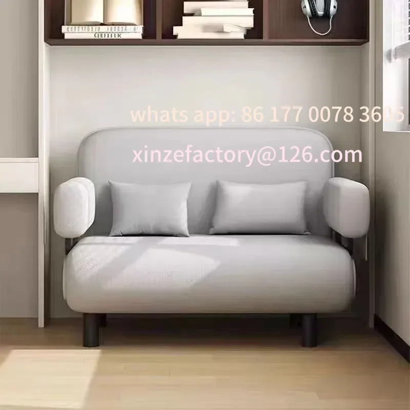 

Customizable Sofa bed folding dual-purpose small apartment living room Internet celebrity telescopic bed single balcony
