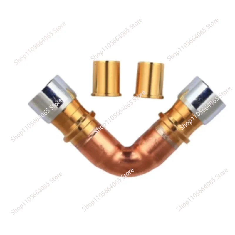 1pcs 90  elbow for multi-connection fireless connection of central air conditioner