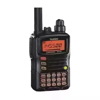 

Yaesu VX-6 Dual Band Handheld Waterproof 5W Radio Wireless Two Way Walkie Talkie Digital Portable Long Range Radio VX-6R VX-6E