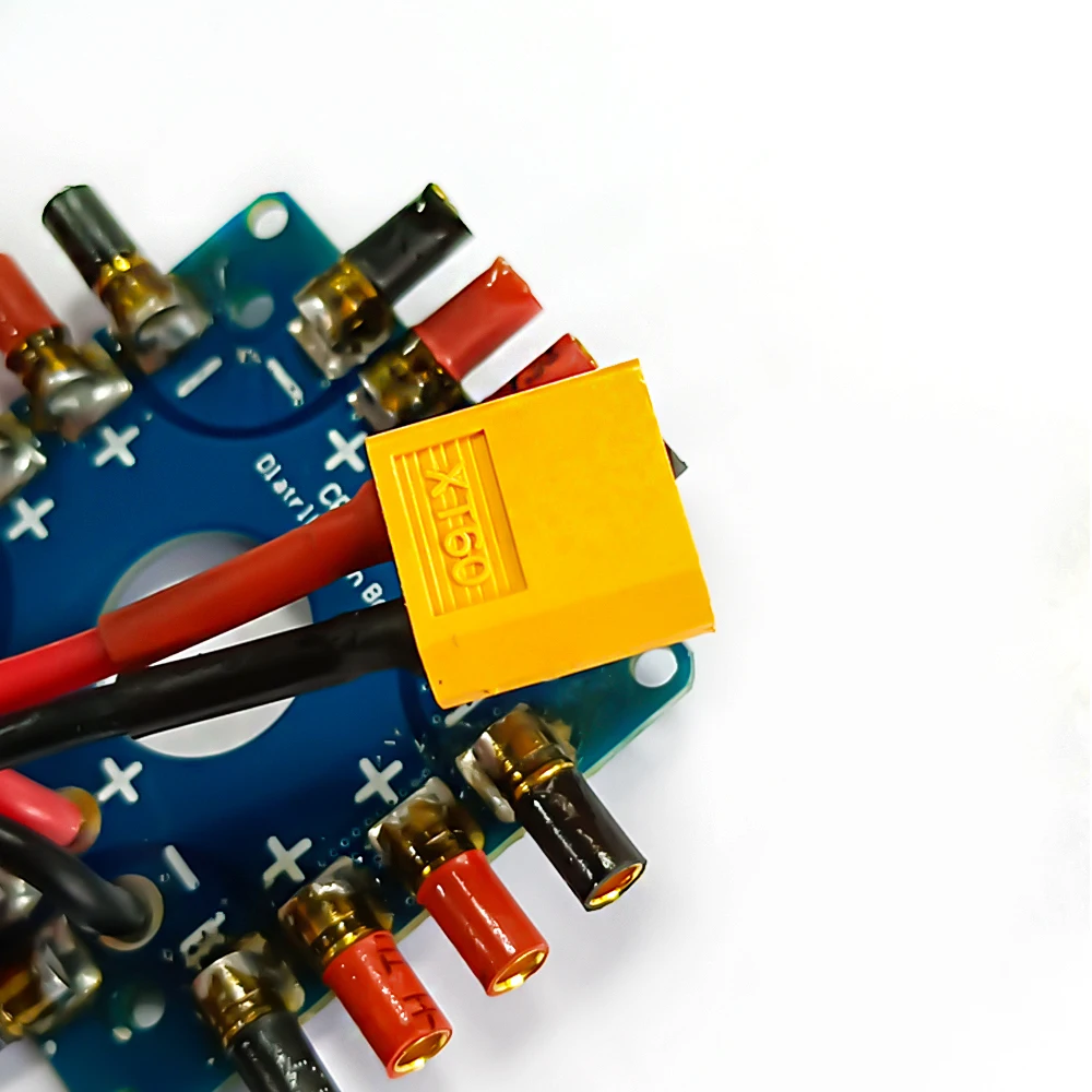 

Водонепроницаемая распределительная плата ESC XT60, разъем 3,5 мм, разъемы типа «банан», пайка для мультикоптера FPV