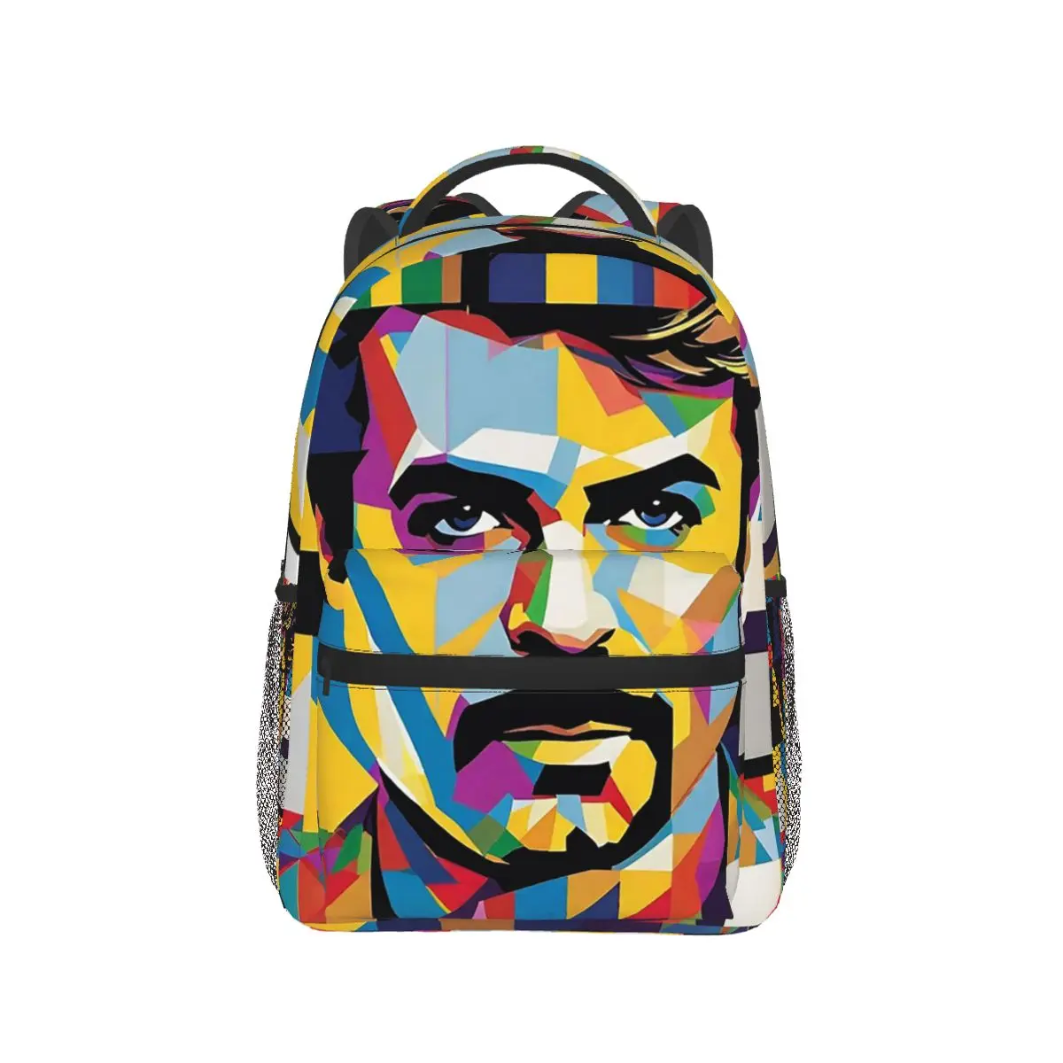 

George Michael Backpack Hot Sale Daypack Large Capacity Children BookBag School Bag Shoulder Bags for Men Women