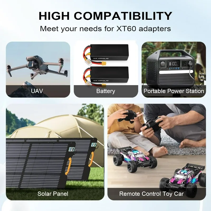 XT60 XT90 Connector Male & Female Bullet Connector Plugs with Sheath Housing for RC Battery Motor Wire Cable Connectors Adapter