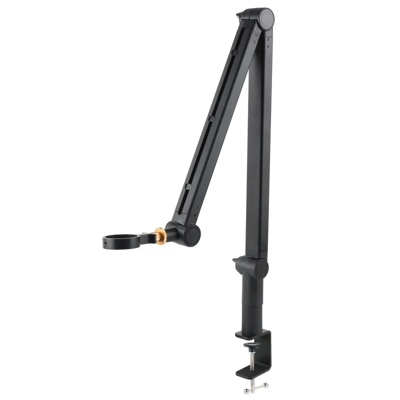 

Desktop Adjustable Cantilever Folding Stand 50mm 40mm Video Microscope Stand 3/8" M6 1/4" Mounting Threaded Clamp Bracket