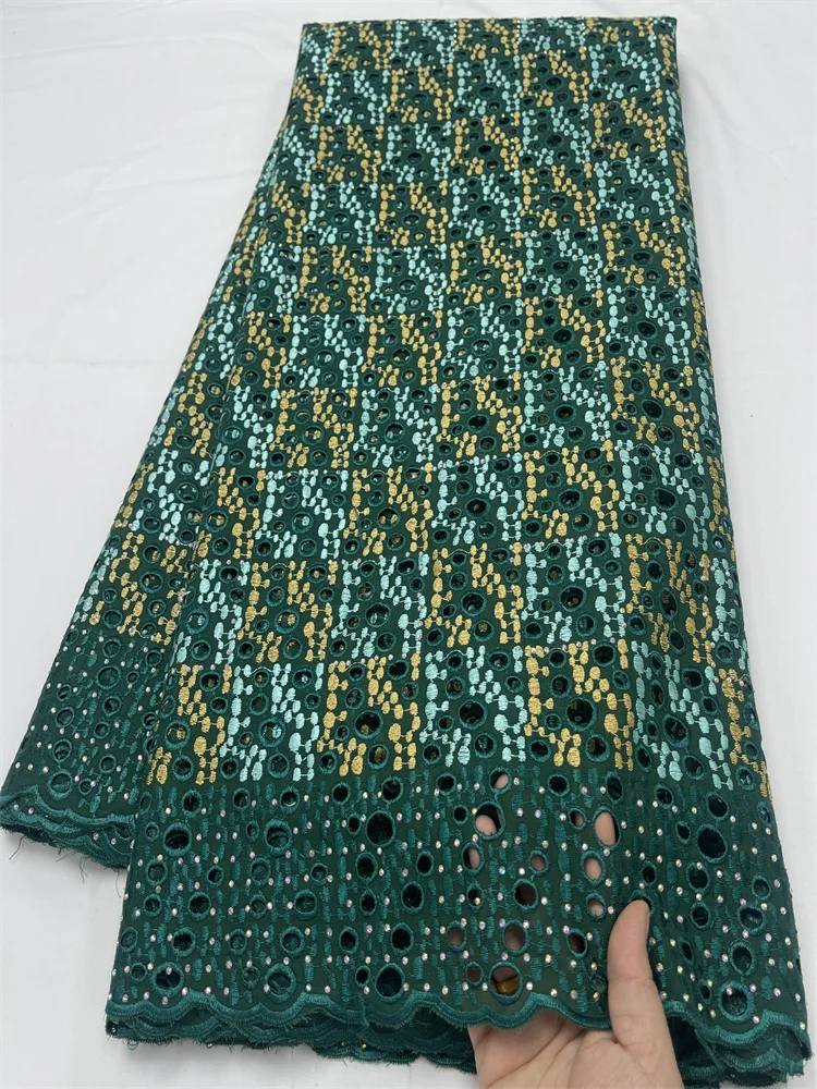 

Кружевная ткань гипюр 2026 года с камнями, хит продаж, новинка 2026 года, африканское, нигерийское, французское кружево для элитных свадебных и праздничных платьев, для шитья нарядов невесты