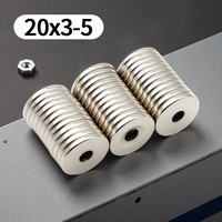 20x3-5mm imans Refrigerator magnets for DIY Office Whiteboard Workshop Suitable Tools Home Workplace, Etc