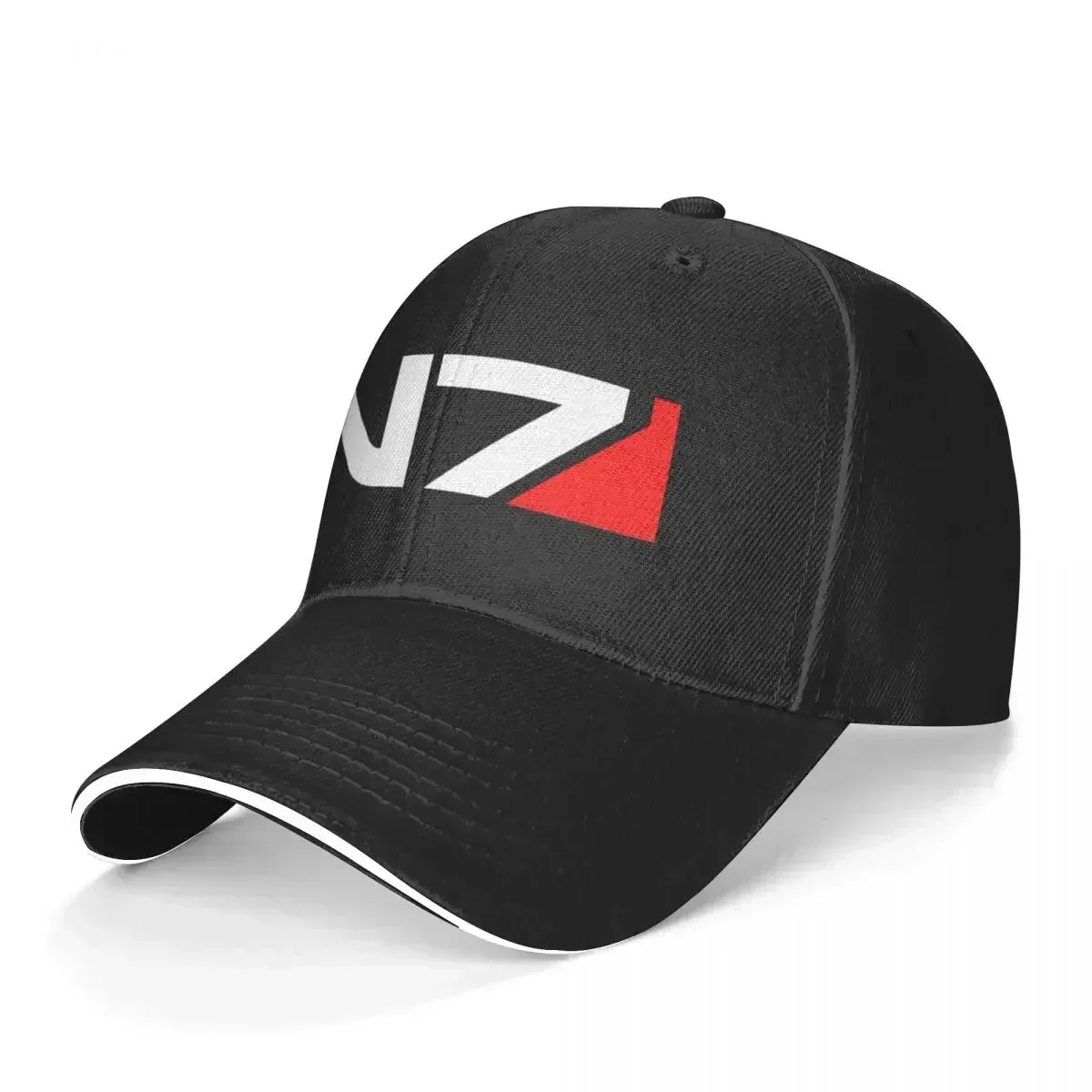 Unisex Cotton Cap for Women Men Mass Effect N7 Fashion Baseball Cap Adjustable Outdoor Streetwear Hat