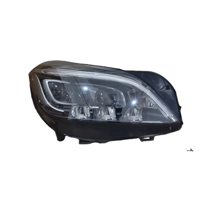 Applicable to Mercedes-Benz CLS Old Model Modified New Front Bumper Machine Cover Taillight Door LED Headlight