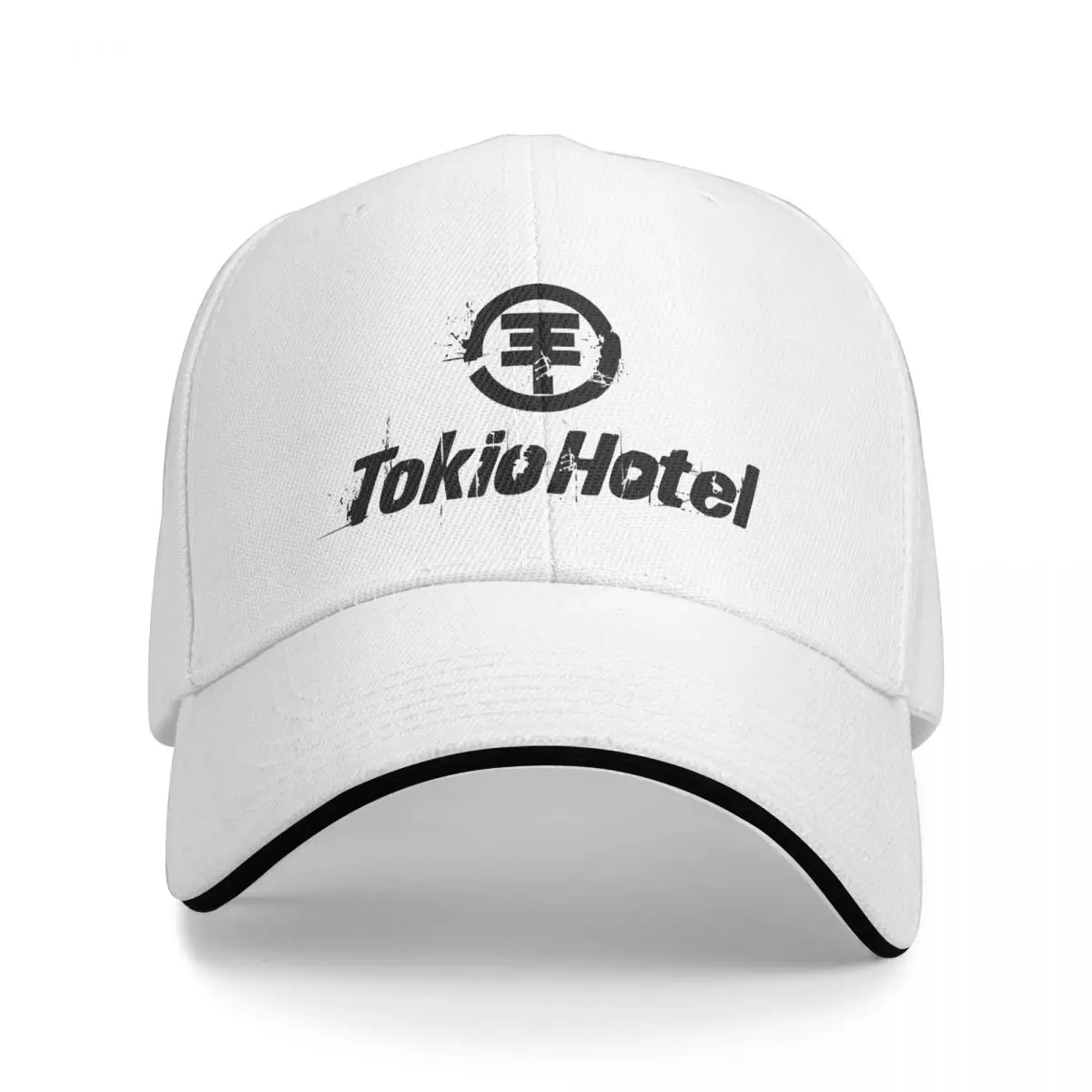 Tokio-Hotel-Logo Baseball Caps Adult Fashion Sun Hat Hat Breathable Snapback Caps Fishing Hat High Quality Hats