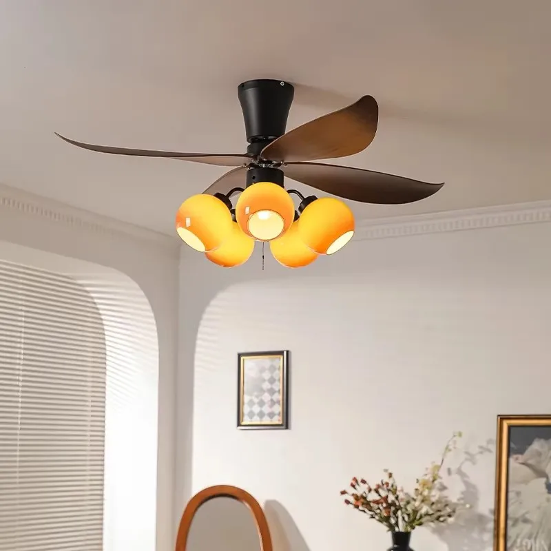 Morden Ceiling Fan Light US LED Pendant Lamp Bedroom Living Dining  Art Lamp Kitchen Island Home Decor Lustre Lighting Fixture