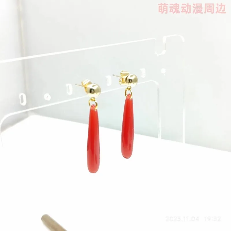 Anime Sousou No Frieren Cosplay Prop Accessories Design Earrings for Women Jewelry Cosplay Xmas Gift Wholesale