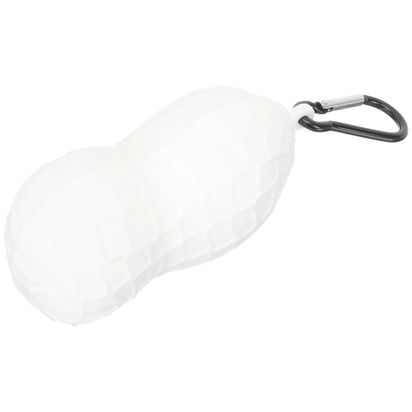 كم كرة جولف مرن يحمل كرتين مقاوم للصدمات وغير قابل للانزلاق، مشبك حلقة تسلق سهل الحمل، مستلزمات جولف للرجال محمول في الهواء الطلق