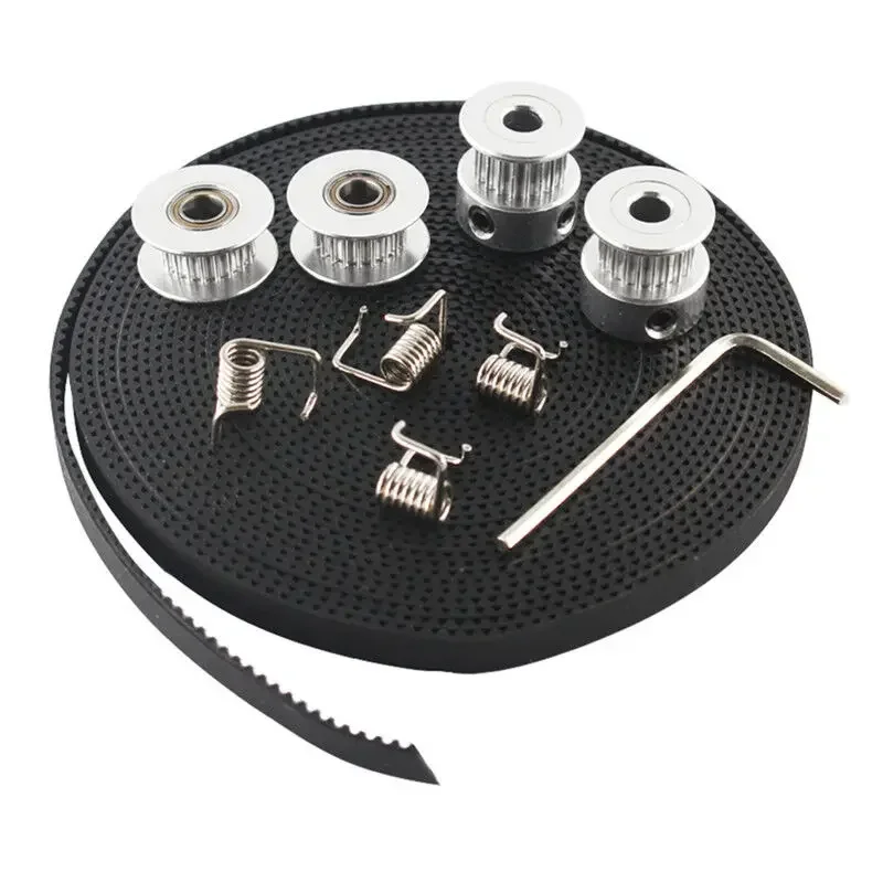 ALLGOOD Torsion Springs Pulley Set Gt2 Timing Belt Replacement Kit Accessories Screws Idlers Tool Parts For 3D Printers Linear M