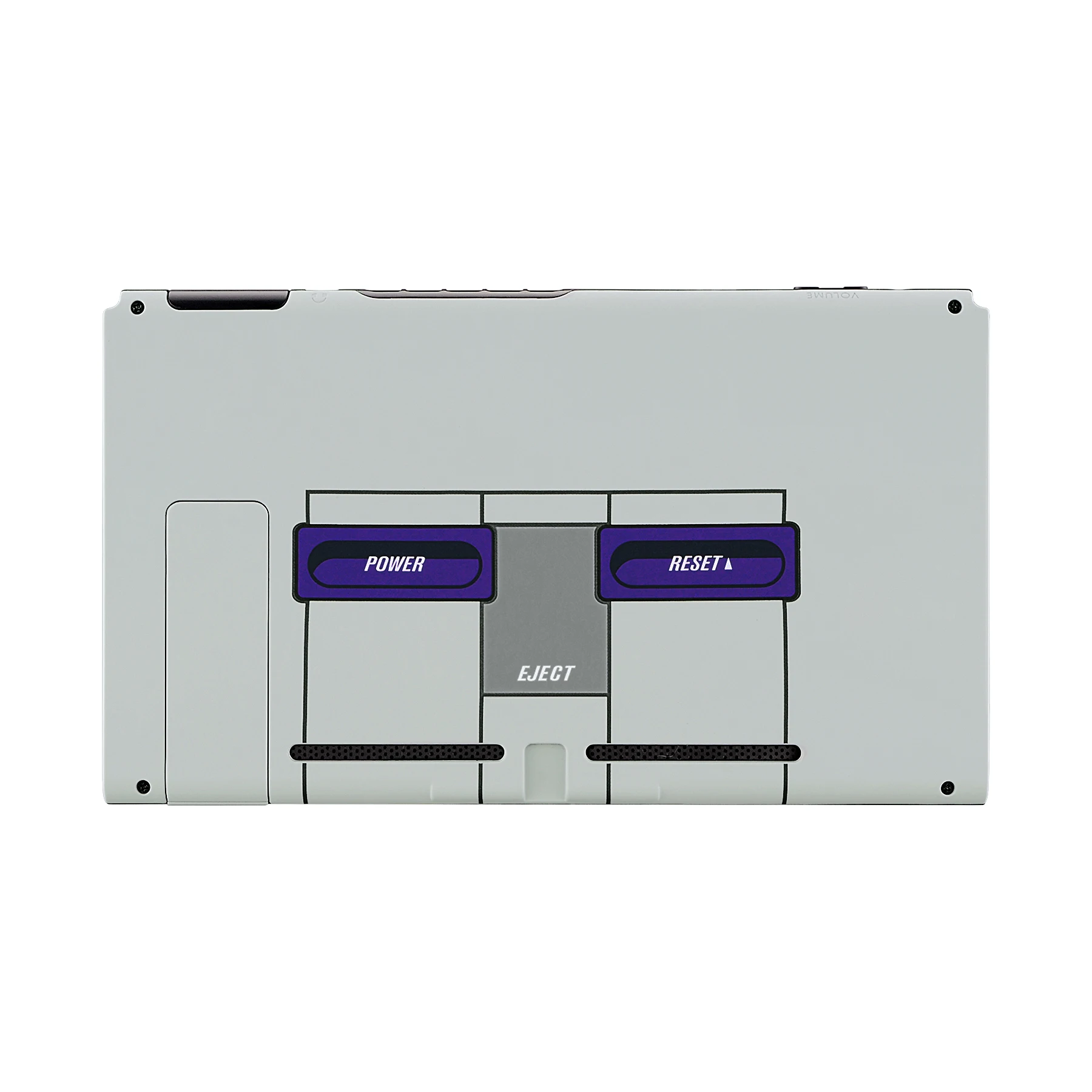 Консоль в стиле экстремального захвата Classics SNES, задняя панель, сменный корпус «сделай сам» с подставкой для консоли NS Switch