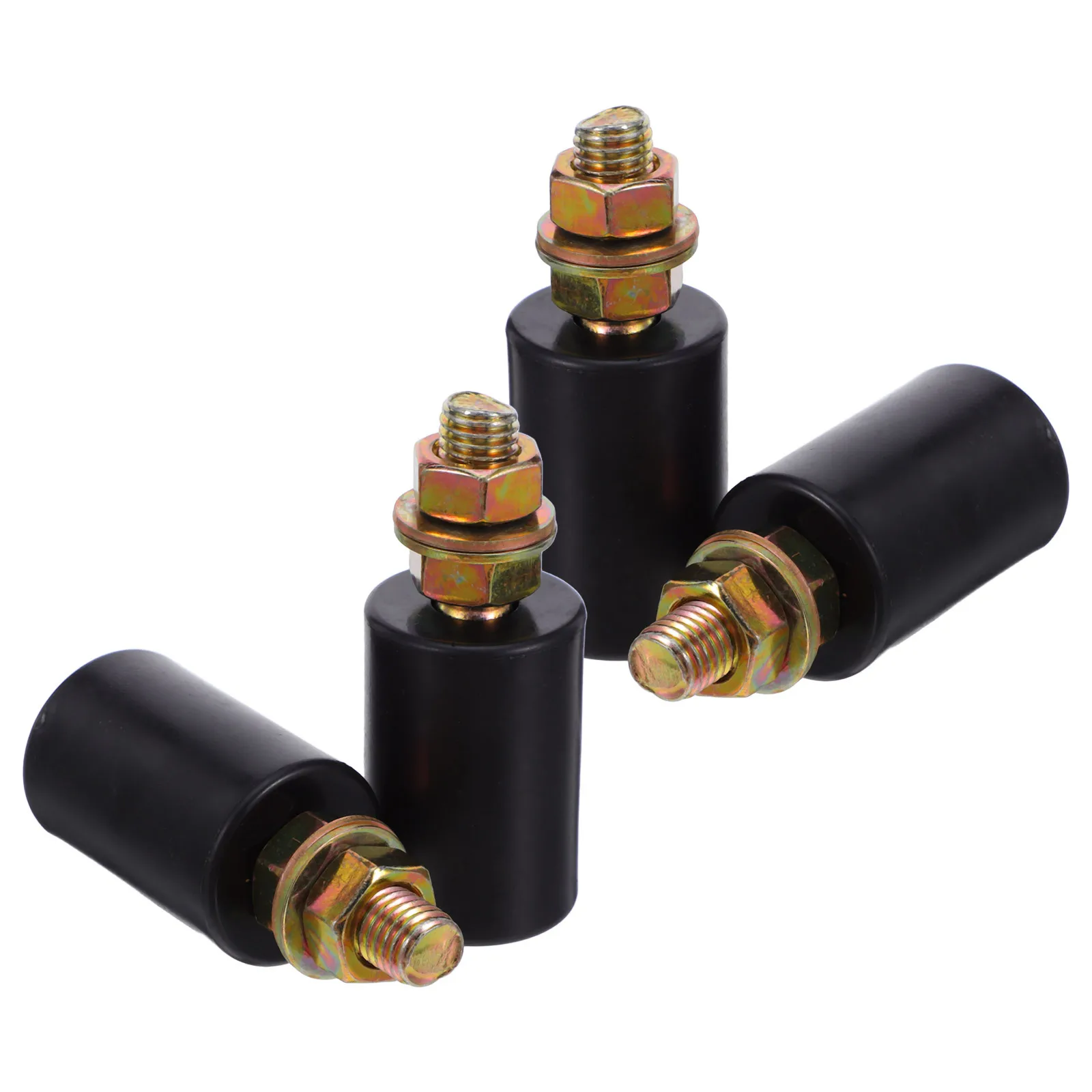 

4Pcs Sliding Door Roller Nylon Pulley Wheels Heavy Duty Guide Roller Hardware for Electric Gate Closet Barn Door Wardrobe Smooth