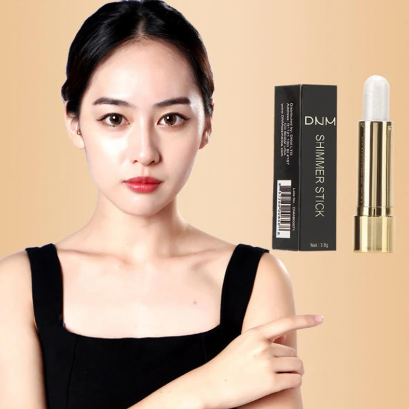 3D Gesicht Erhellen Highlighter Stick Bronzer Schimmer Concealer Creme Kontur Wasserdicht Langlebig Make-Up-Tool Für Frauen