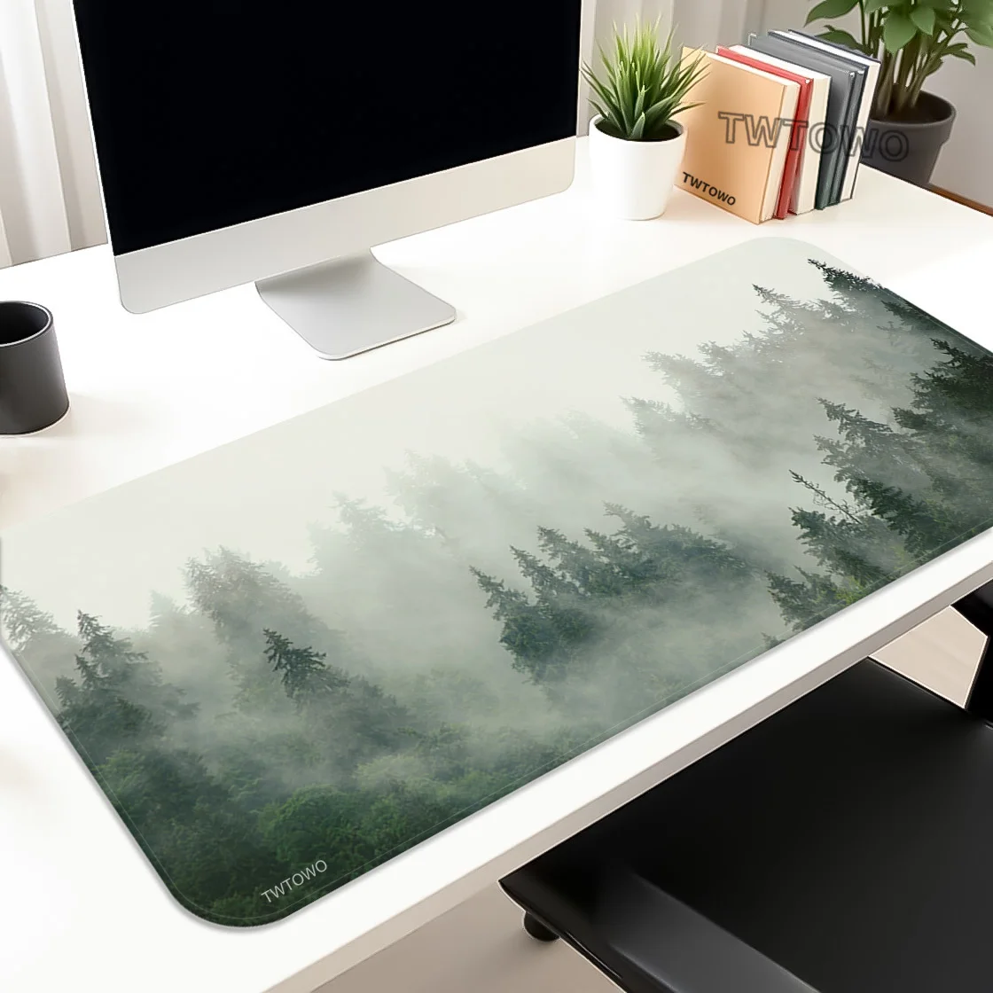 Mouse Pad Forest Green Gamer XL Home Large Computer Custom Mousepad XXL MousePads Soft Non-Slip Carpet Computer Table Mat