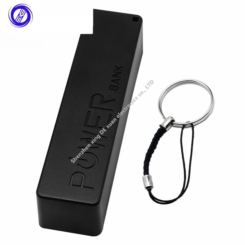 1PCS  USB Power Bank Case Kit 18650 Battery Charger DIY Box Shell Kit  Black For Arduino