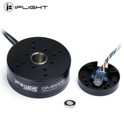 IFlight IPower GM5208 Hollow Shaft Brushless Gimbal Motor With AS5048A Encoder for DSLR / CANON 5D2/5D3 Cameras Stabilization