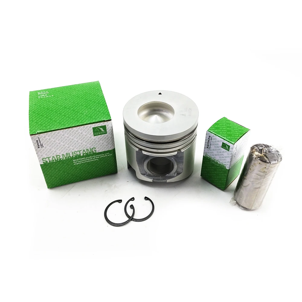 Piston With Pin 6D16 6D16T-24V Combustion Chamber 53mm Pin hole 38mm ME072549 For Mitsubishi