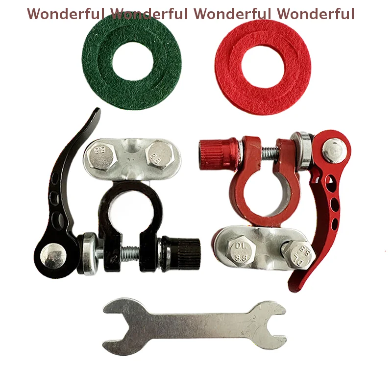 Essential Car Accessories: Pair of 12V 24V Quick Release Battery Terminal Connectors