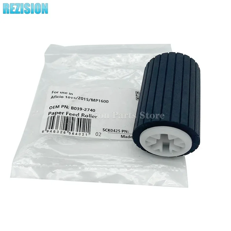 

B039-2740 Ролик захвата бумаги для Ricoh 1015 1018 1600 1800 1801 1115SP 2015 2018 MP 1610 2000 2020 2011 2012 Запчасти для копировальных аппаратов