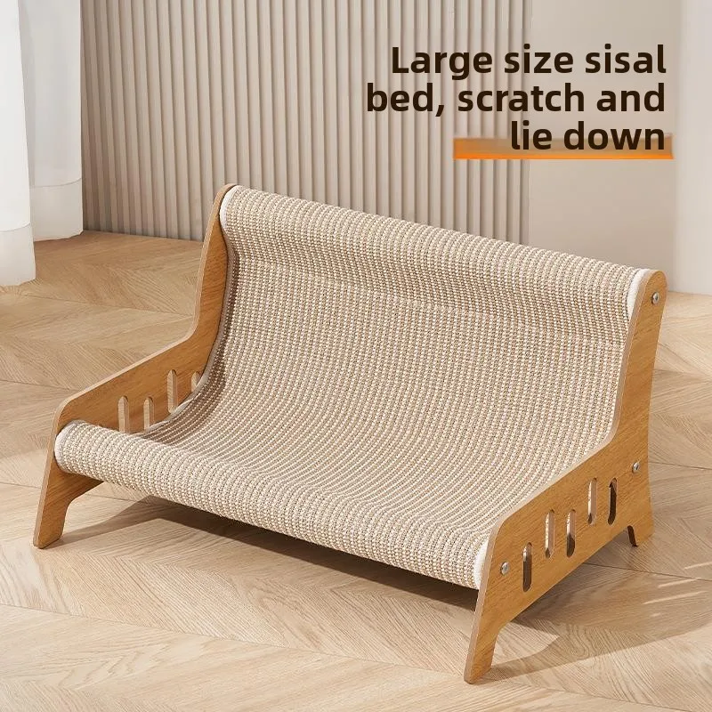 

Extra Large Size Vertical Scratching Board Non Shedding Durable Jute Material Couch Mat for Medium Size Cats