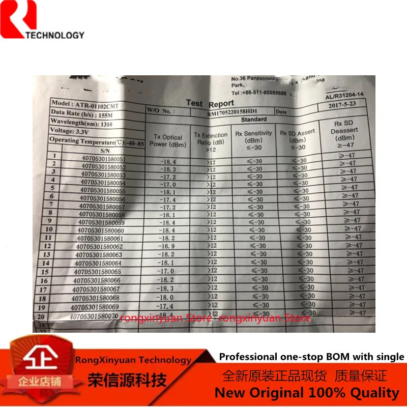 Оригинальный модульный оптический приемопередатчик, новое 100% качество, 1 шт.