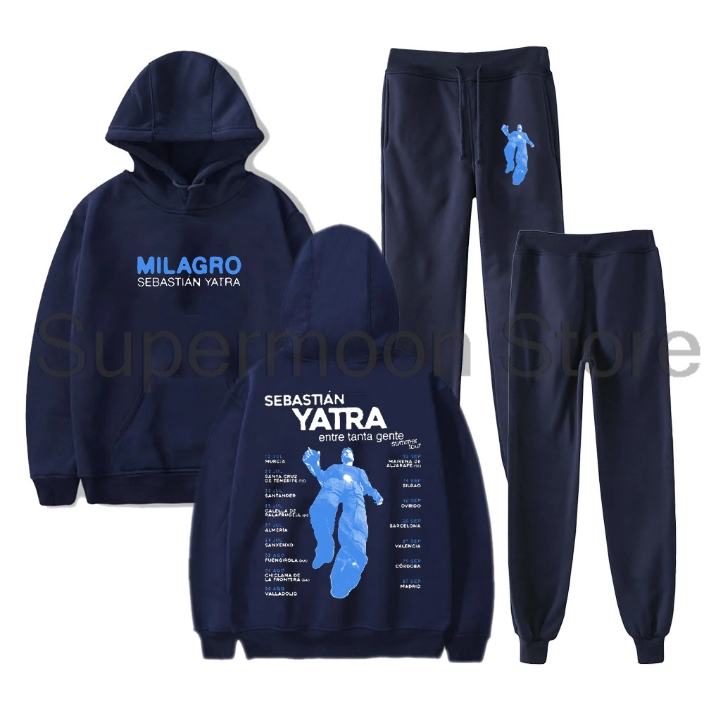 سيباستيان ياترا إنتر تانتا جينتي جولة الصيف هوديي بنطال رياضي قطعتين مجموعات بلوزات + Sweatpants النساء الرجال مجموعة
