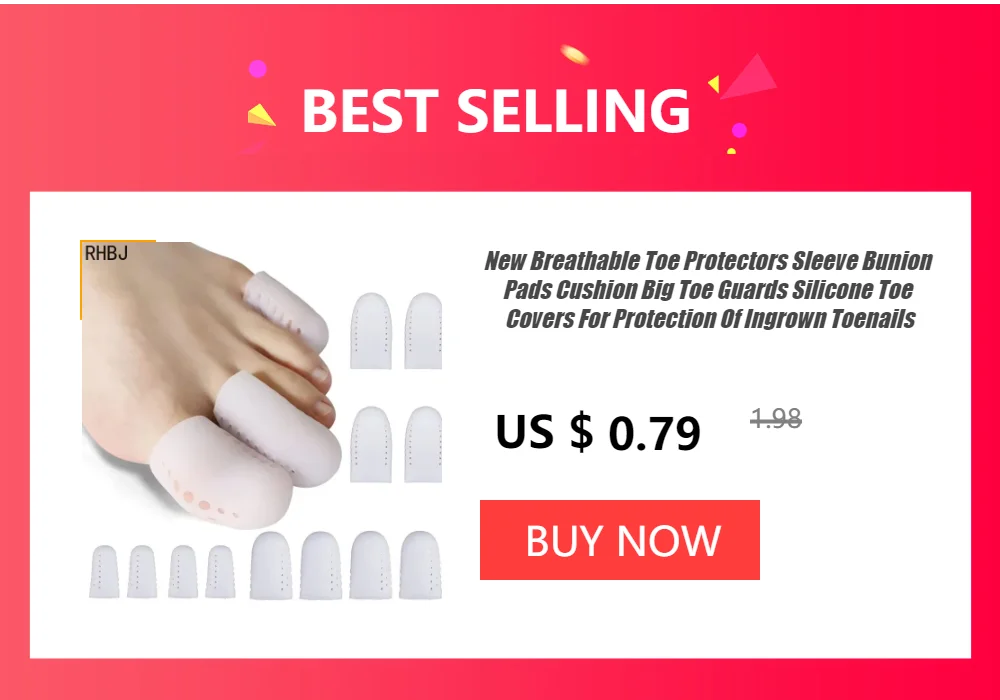 High Quality Feet Bone Thumb Adjuster Toe Separator Hallux Valgus Bunion Corrector Orthotics Correction Pedicure Straightener