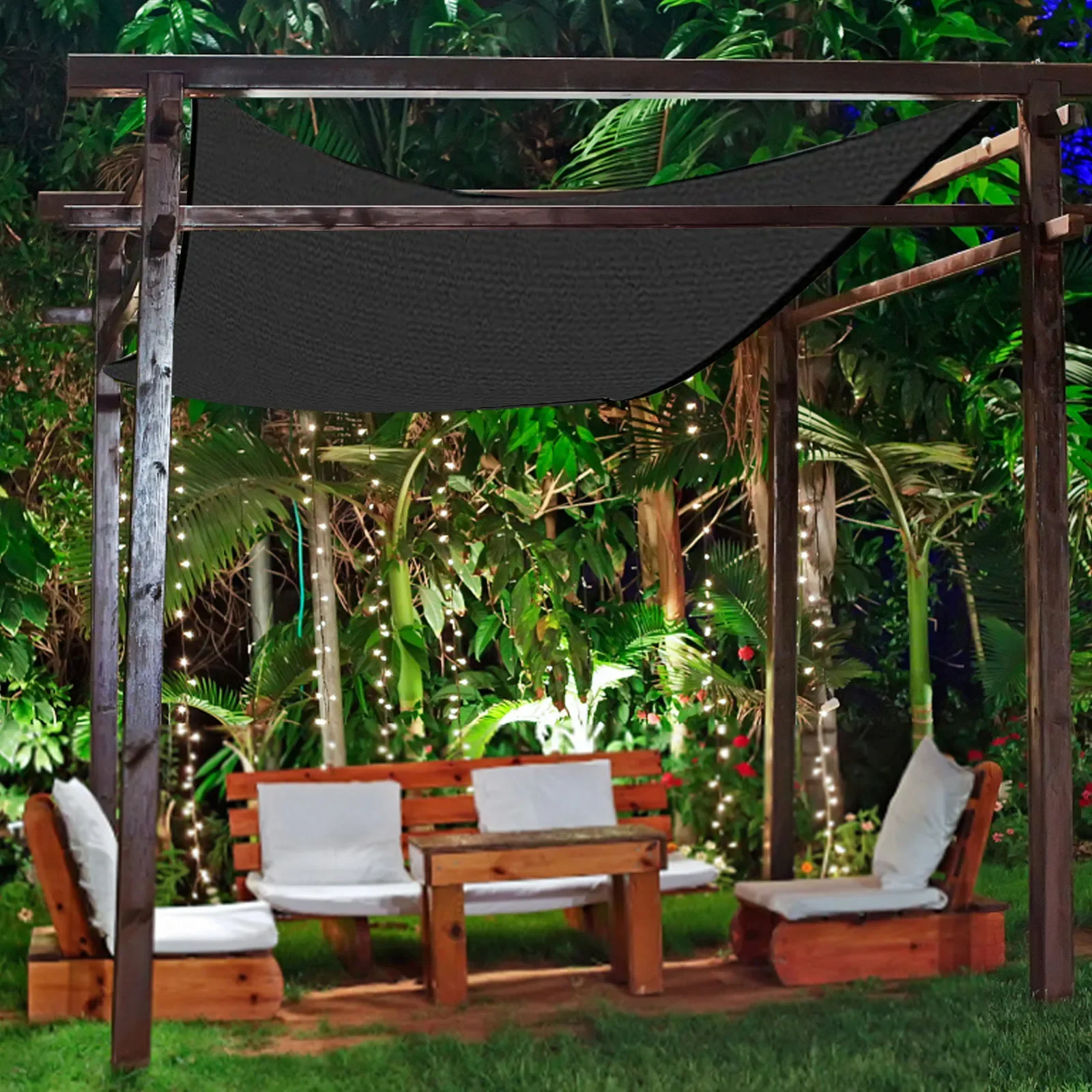 Outdoor garden parasole rete terrazza parasole campeggio tenda da sole rete protezione UV HDPE protezione solare tessuto parasole