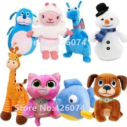 New Anime Doctor Lambie Stuffy Hallie Whispers Chilly Stuffed Animals Kids Plush Toys For Children Gifts