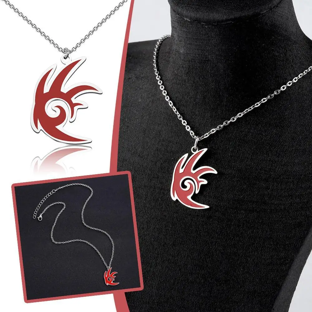 Shadow Hedgehog Sonics Anime juego collar pulsera para hombres mujeres joyería dijes colgante cadena collar accesorios regalos de fiesta