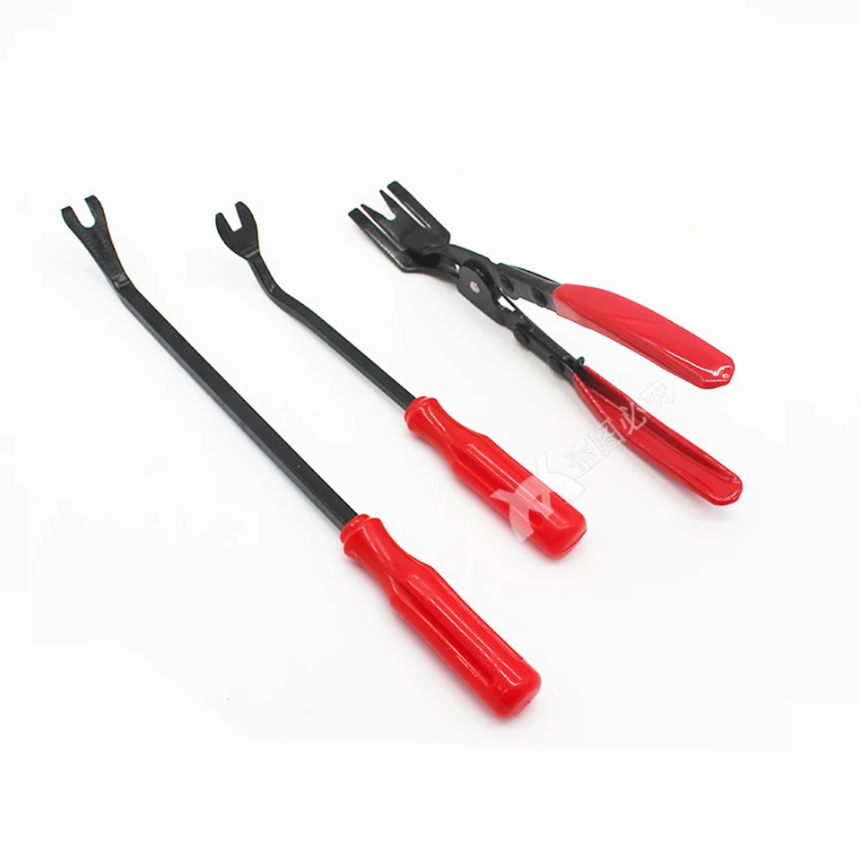 3pcs Fastener Removal Tools Open Light Pliers Buckle Plier Car Headlight Repair Tool Lens Opener Repair Disassemble Plier HM-3Q