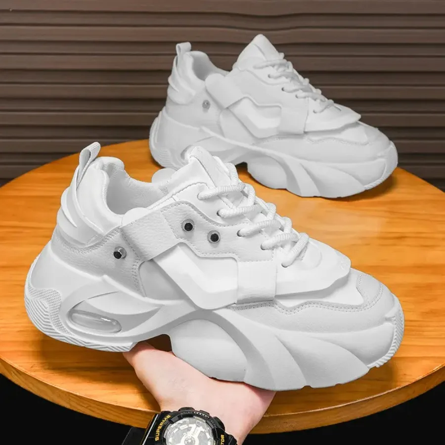 

Extra Large Size Men's Shoes Chunky Sneakers Trendy Fashion Versatile Casual Wear-resistant Anti-slip Lightweight Breathable