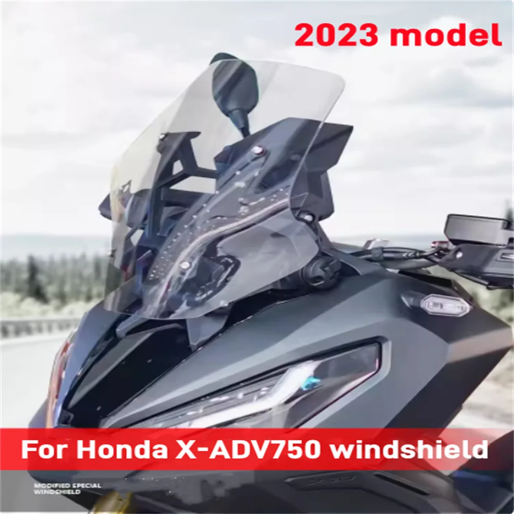 

For Honda X-ADV750 X ADV750 X-ADV 750 windshield XADV750 modified with high transparency front windshield 23 accessories