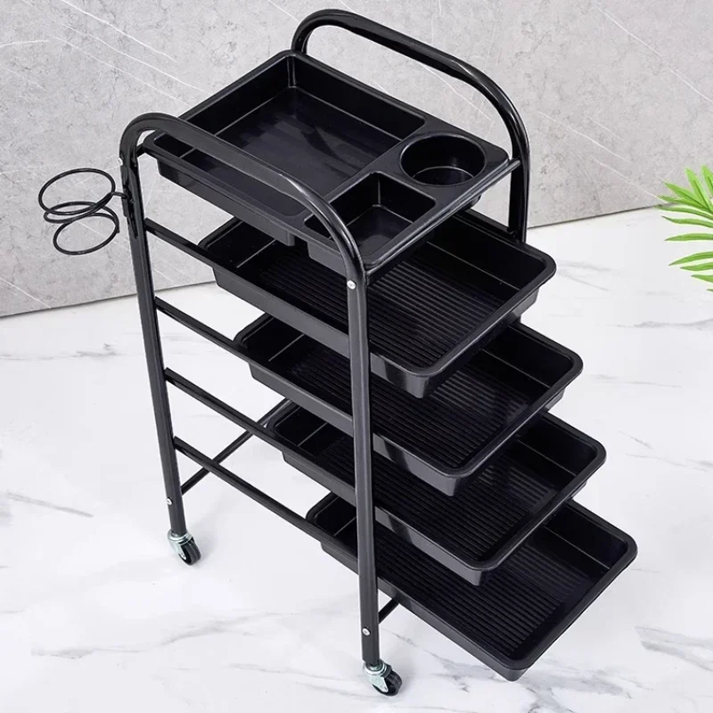 Мобильная тележка для косметологического кабинета, профессиональная тележка для макияжа, мебель для наращивания ресниц, мебель для парикмахерской, универсальная тележка для хранения, мебель для гостиной