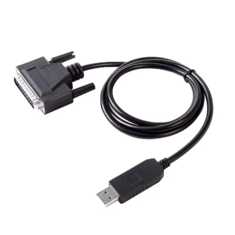 

10M Fanuc 15 16 18 21 Series CNC DNC Prolfic PL2303 USB RS232 Serial to DB25 Male Cable Software Flow Control CNC-SW-25M