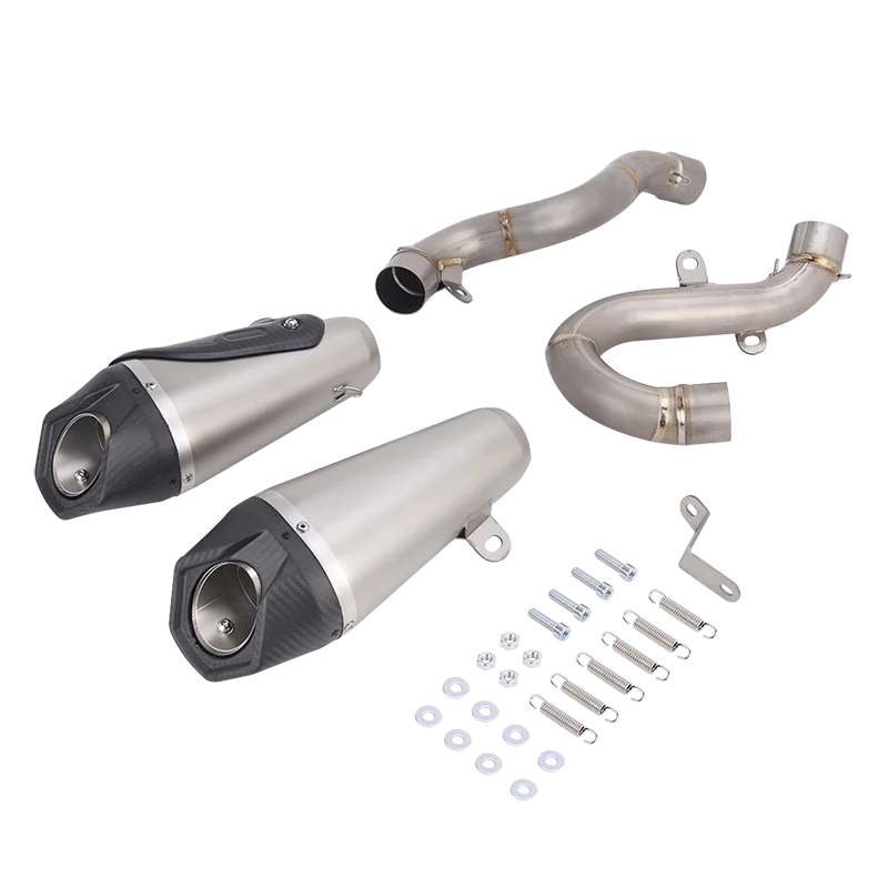 Slip On For Ducati Panigale V4 S Corse Streetfighter SP 2018-2024 Motorcycle Exhaust System Escape Link Pipe Muffler DB Killer