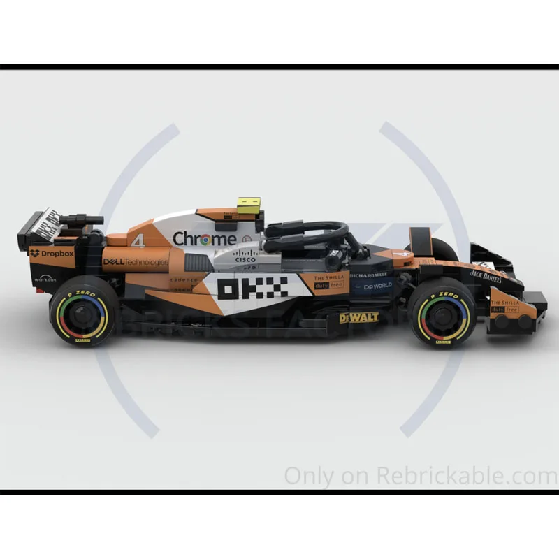

MOC-197084 Новый классический культовый спортивный автомобиль с формулой, гоночные блоки, модель 297, деталиMOC, креативная игрушка на день рождения для мальчиков и детей, подарок