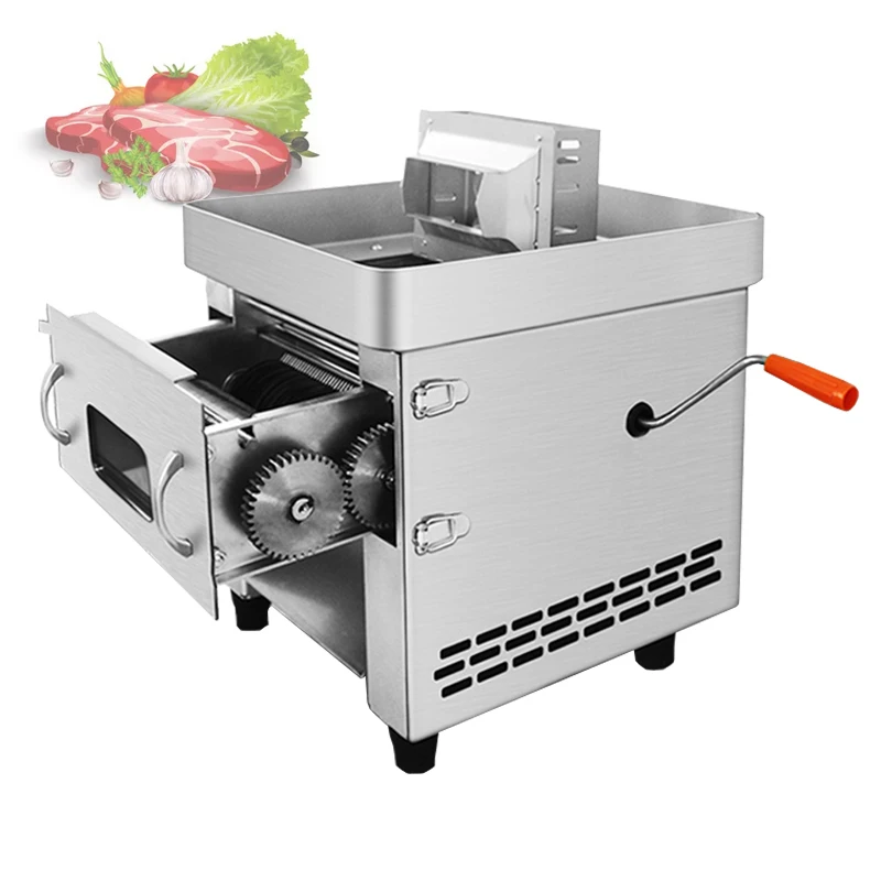 

Automatic Meat Cutting Machine Stainless Steel Household Electric Meat Slicer Commercial Vegetable Shredding Chipper Machine