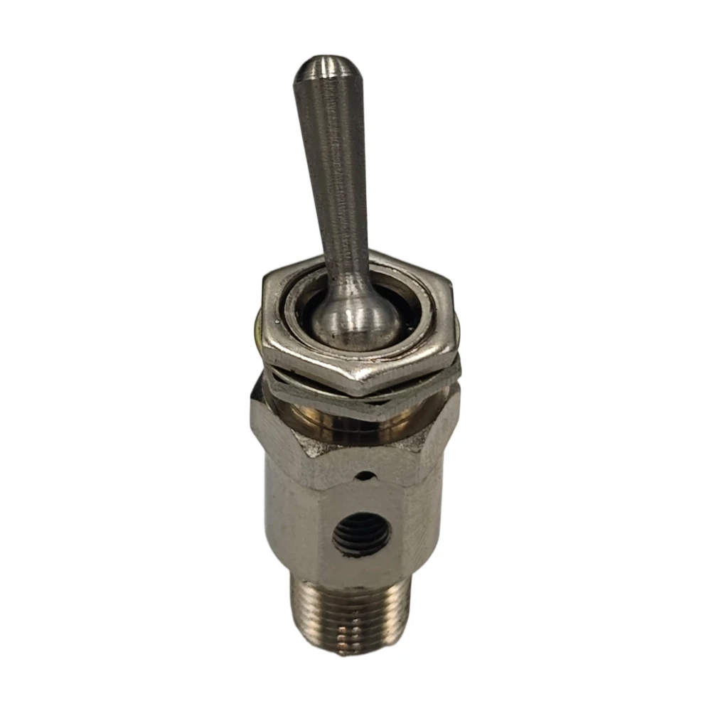 TAC-3V 3-Way Exhaust Valve Air Pneumatic Mechanical Button Switch M5 Female 1/8